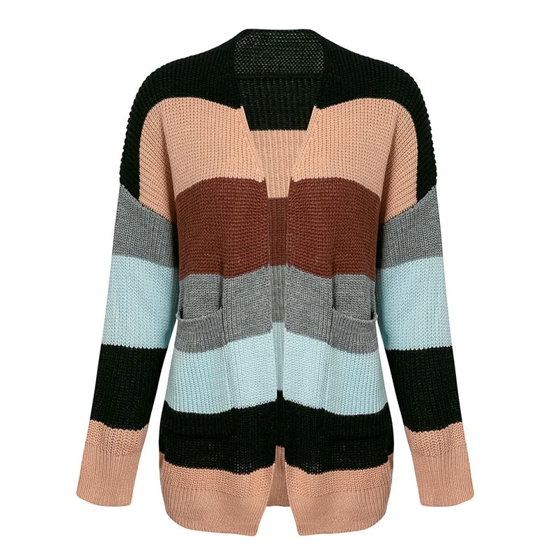 Colorblock trui vest