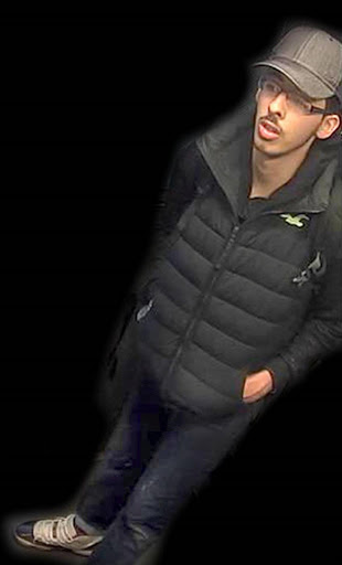 Salman Abedi, the bomber behind the Manchester suicide bombing, is seen in this image taken from CCTV on the night he committed the attack in this handout photo released to Reuters on May 27, 2017. Greater Manchester Police/Handout via Reuters