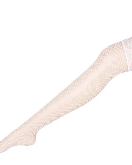 Thigh High Socks Fishnet Thigh High Stockings Lace Stocki... - 1