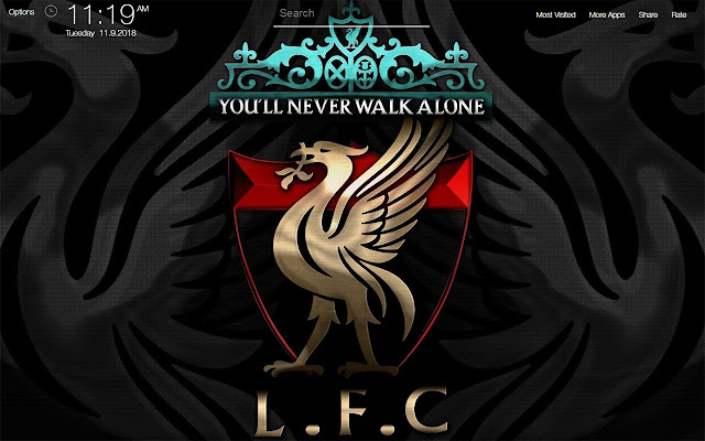 Liverpool Wallpapers FullHD New Tab