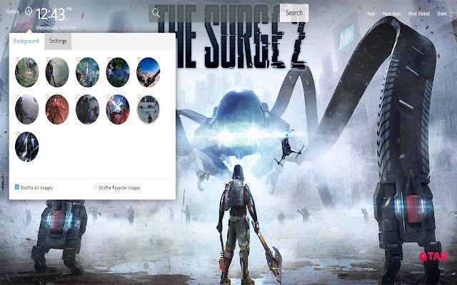 THE SURGE 2 Wallpapers Theme New Tab