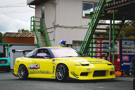 180sx のドリフト 180sx 右斜め前写真展に関するカスタム メンテナンスの投稿画像 車のカスタム情報はcartune