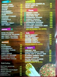 Lassi Hut menu 1