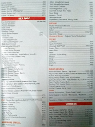 Hotel Regency Bar & Restaurant menu 2