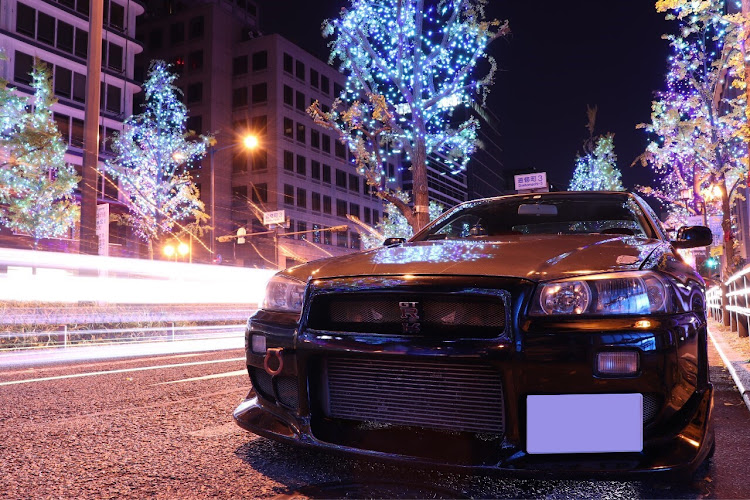 スカイライン GT-RのスカイラインGT-R・R34GT-R・今年もお世話になりました・フォロワーの皆さまに感謝・来年も宜しくお願いしますに関するカスタム事例の投稿画像9枚目