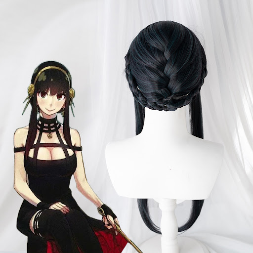 Title 4, Kunstmatige Pruik Cosplay Lang Haar Speelhuis P...
