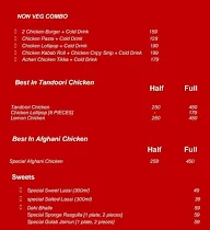 The Classic Burgers menu 6