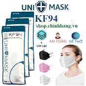 [Mã Cosday46 - 10% Đơn 150K] Set 50 Chiếc Khẩu Trang 4 Lớp Kf94 Uni Mask Chống Bụi Mịn Và Kháng Khuẩn Hàng Cao Cấp.