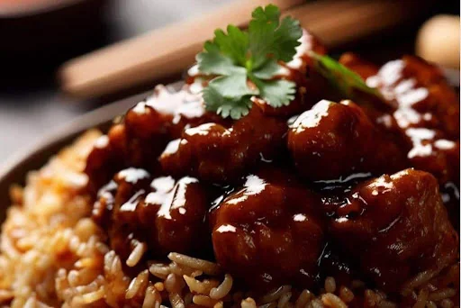 Chicken Manchurian Fried Rice