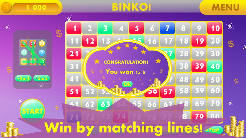 BINKO Screen 2