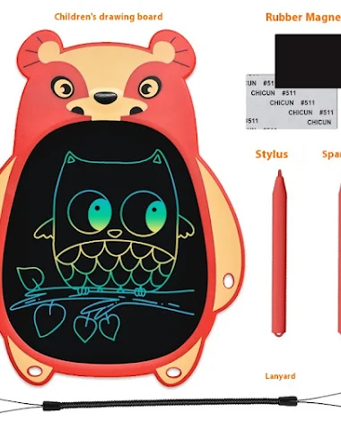 Çocuk Çizim Tahtası LCD Panda Tek R - 1