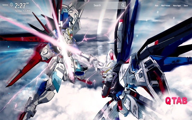 Mobile Suit Gundam 00 Wallpapers New Tab