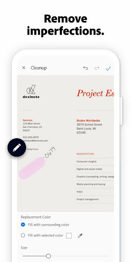 Adobe Scan AI PDF Scanner, OCR screenshot #5