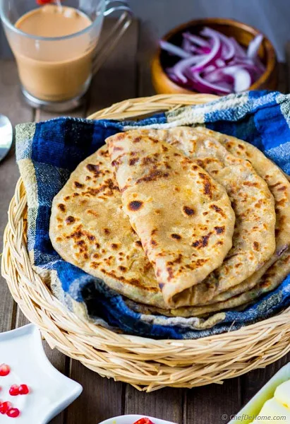 Shahi Paneer Paratha