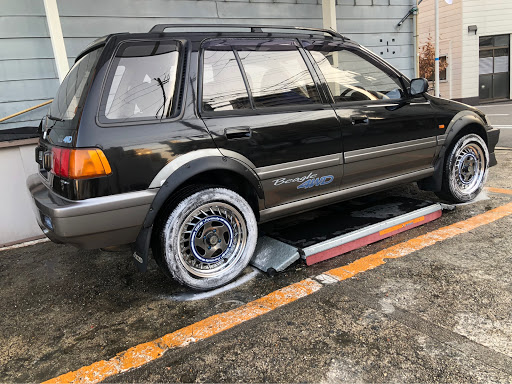 シビックシャトル Ef5のホンダの中古車 海外モノ リフトアップ ハイリフト タイヤワックスに関するカスタム メンテナンスの投稿画像 車 のカスタム情報はcartune