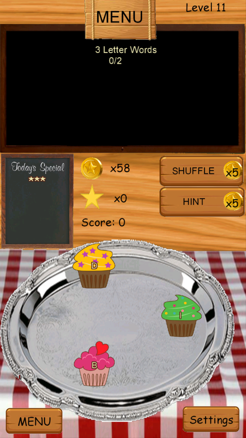 Word Cakes- A Word Search Game Screen 3