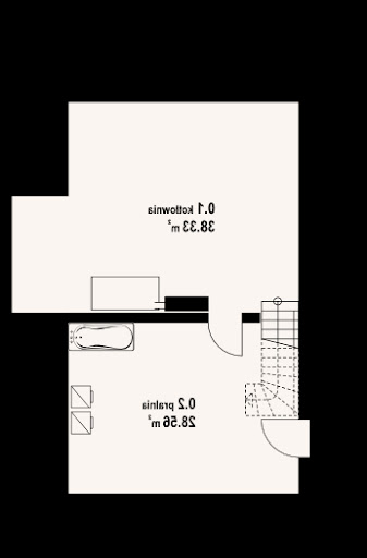 Rytowo dw19 - Rzut piwnicy