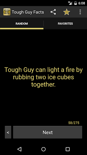 Tough Guy Facts