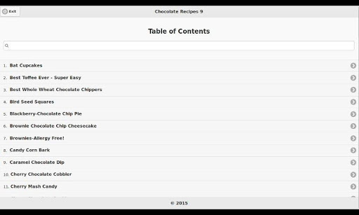 Chocolate Recipes 9