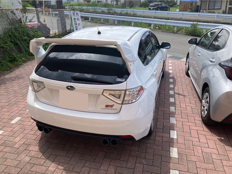 軽自動車好きさんが投稿したご来店頂きありがとう御座いました・手打ちそば天作・インプレッサGRBに関するカスタム事例の投稿画像5枚目