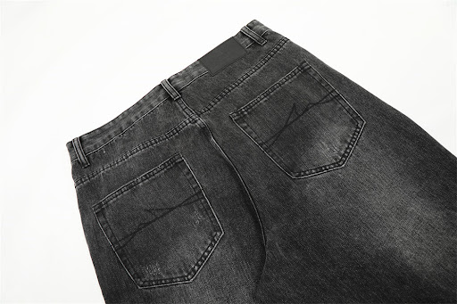 Title 10, Washed And Worn American Retro Mens Jeans Clas...