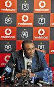 Irvin Khoza, Orlando Pirates chairman, says the club's focus this season will be on the African Champions League as new coach Julio Leal rebuilds the team Photo: DUIF DU TOIT/GALLO IMAGES