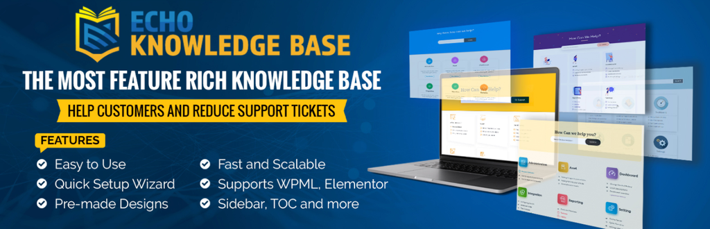 Plugin Echo Knowledge Base de WordPress