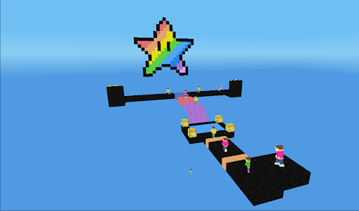 Screenshot Mcraft : Block Parkour Game 3D