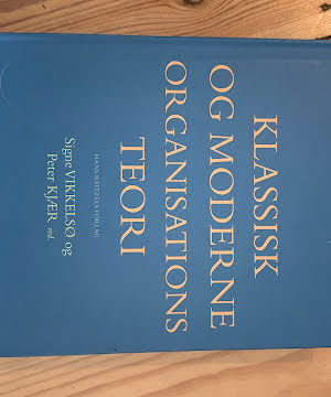 Klassisk og moderne organisationsteori