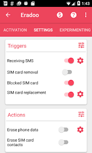 Eradoo : Data Protection & Anti-Theft Screenshot
