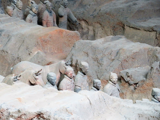 Terracotta Warriors of Xi'an China 2016