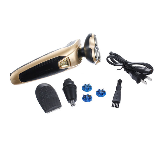 Title 1, Shaving machine for a smooth and close shave. E...