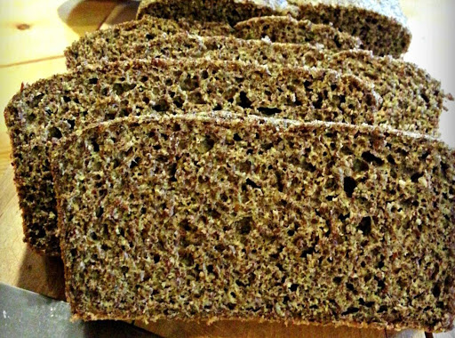 ZERO CARB FLAX BREAD | Just A Pinch Recipes