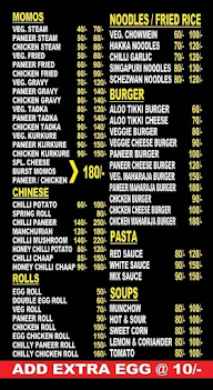 Kirana Bazaar menu 1