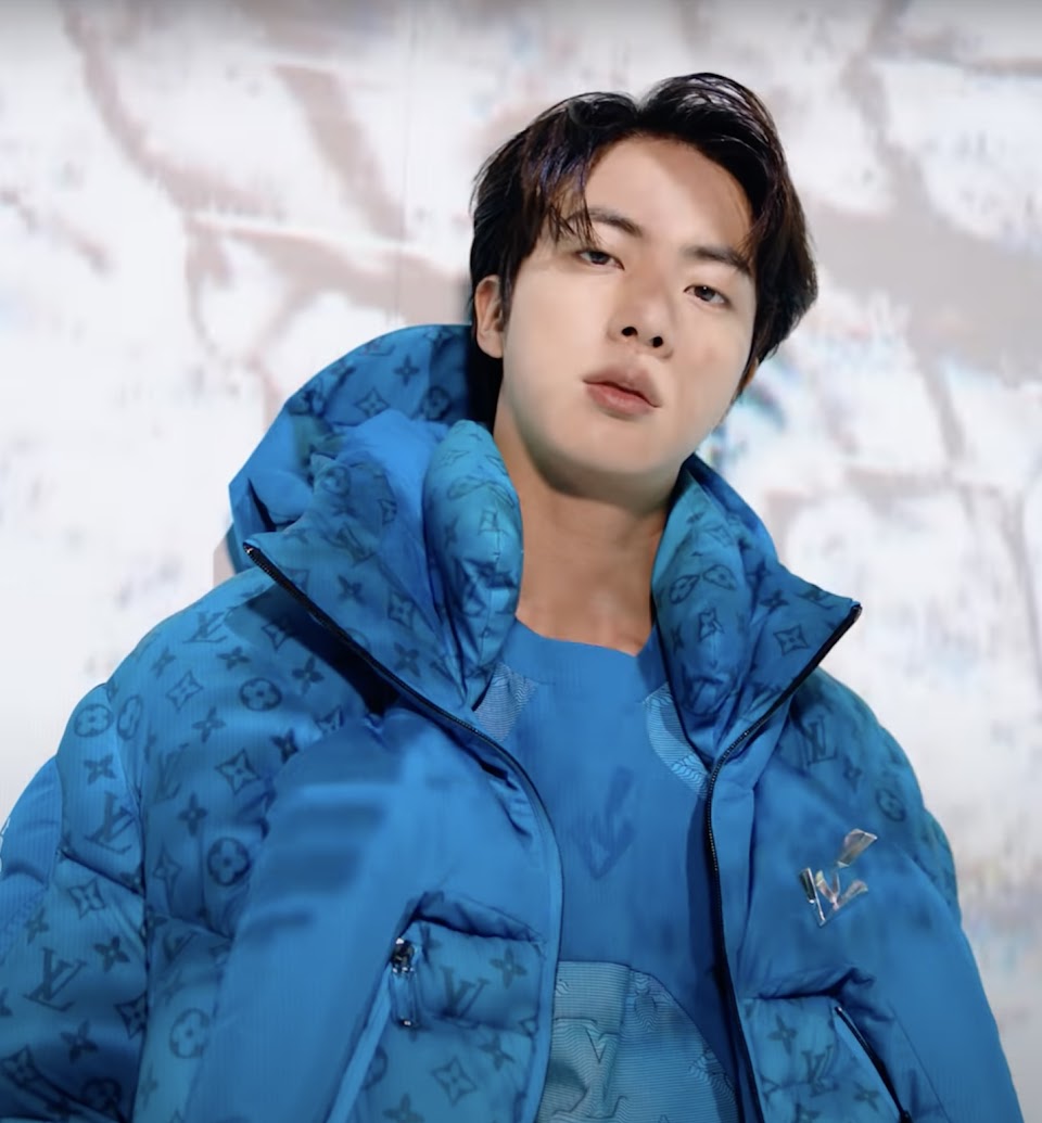 BTS's Jin Proves He Can Make Anything Look Good By Rocking One Of Louis  Vuitton's Most Unusual Designs - Koreaboo