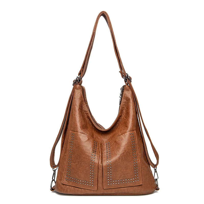Trendi ženska tote torba, retro dizajn, na jedno rame, dijagonalna, ručna, idealna za svakodnevnu upotrebu, elegantna i praktična.