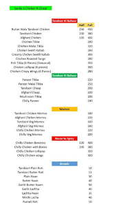 Sardar Ji Chicken N Chaap menu 1