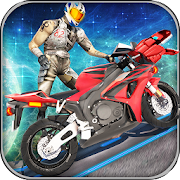 Dino Bike Stunts: Space Rider  Icon