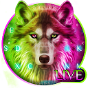 Live Neon Wolf Keyboard 10001002 APK Télécharger