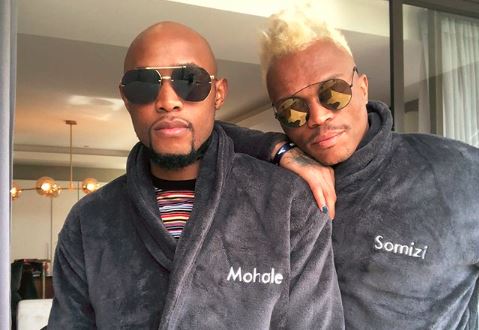 Mohale and Somizi have presented a united front despite reports that they are going through a rough patch.