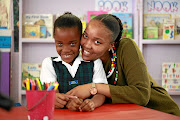 Eight-year-old Clarendon Primary pupil Daisy Ngedle, who wrote to President Cyril Ramaphosa,  with her mother Zenande. 