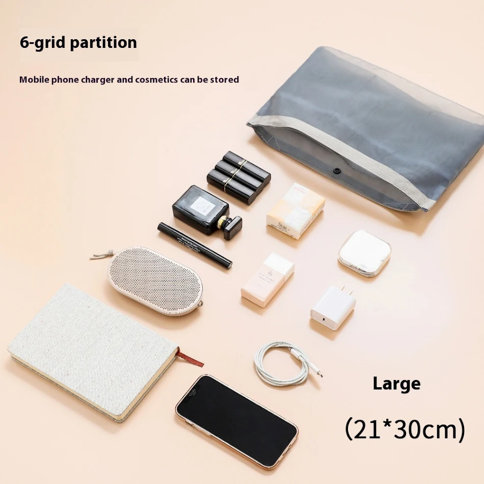 Dames fashion opberg-washbag met persoonlijkheid, ideaal voor het stijlvol opbergen van cosmetica en verzorgingsproducten, perfect voor reizen.