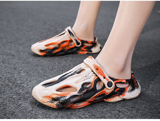 Title 2, Hollow-out Breathable Closed Toe Slippers Non-s...