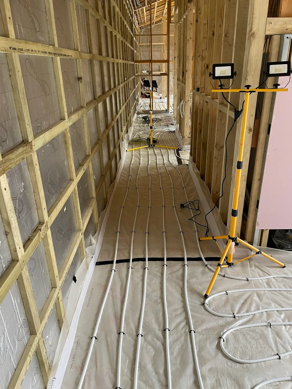 Album cover: Under floor heating