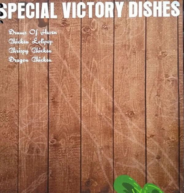 Victory Cafe menu 