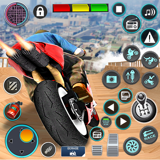 Screenshot Mega Ramp Bike Stunts Games 3D