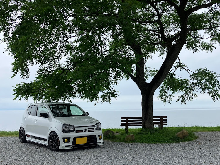 アルトワークスの童夢・温泉・1人ドライブ・あのベンチに関するカスタム事例の投稿画像2枚目