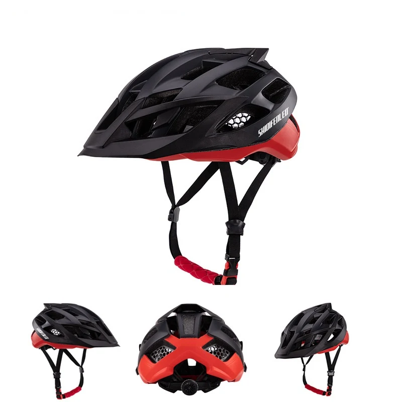 Outdoor Mountainbike Helm für Sport Radfahren, schützt deinen Kopf bei Bergfahrten und bietet optimalen Komfort und Belüftung.