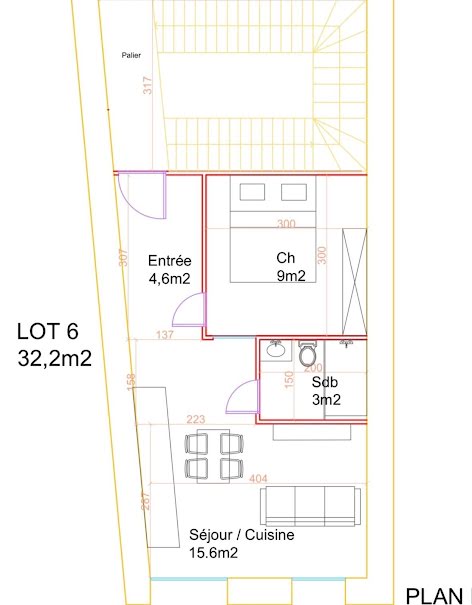 Vente appartement 2 pièces 33 m² à Clermont-l'herault (34800), 109 250 €