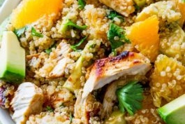 Citrus Chicken Quinoa Salad